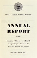 view [Report 1966] / Medical Officer of Health, Aspull U.D.C.