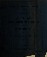 view [Report 1910] / Medical Officer of Health, Atherton U.D.C.