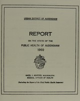 view [Report 1960] / Medical Officer of Health, Audenshaw U.D.C.