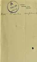view [Report 1899] / Medical Officer of Health, Axbridge R.D.C.