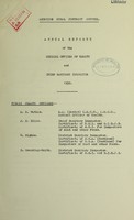 view [Report 1950] / Medical Officer of Health, Axbridge R.D.C.