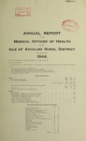 view [Report 1944] / Medical Officer of Health, Isle of Axholme R.D.C.