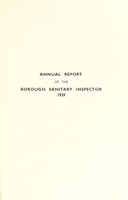 view [Report 1939] / Medical Officer of Health, Aylesbury Borough.