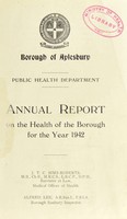 view [Report 1942] / Medical Officer of Health, Aylesbury Borough.