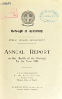 view [Report 1946] / Medical Officer of Health, Aylesbury Borough.