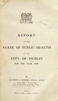 view [Report 1929] / Medical Officer of Health, Dublin City.