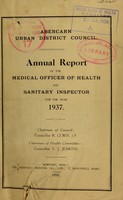 view [Report 1937] / Medical Officer of Health, Abercarn U.D.C.