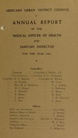 view [Report 1948] / Medical Officer of Health, Abercarn U.D.C.