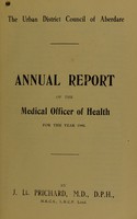 view [Report 1940] / Medical Officer of Health, Aberdare U.D.C.