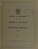 view [Report 1955] / Medical Officer of Health, Abergavenny Borough.