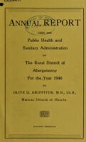 view [Report 1946] / Medical Officer of Health, Abergavenny R.D.C.