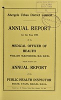 view [Report 1955] / Medical Officer of Health, Abergele U.D.C.