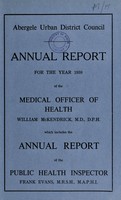 view [Report 1959] / Medical Officer of Health, Abergele U.D.C.