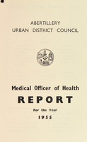 view [Report 1955] / Medical Officer of Health, Abertillery U.D.C.