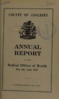 view [Report 1957] / Medical Officer of Health, Anglesey County Council.