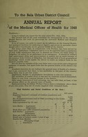 view [Report 1948] / Medical Officer of Health, Bala U.D.C.