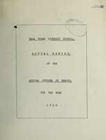 view [Report 1950] / Medical Officer of Health, Bala U.D.C.