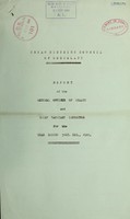 view [Report 1940] / Medical Officer of Health, Bedwellty U.D.C.