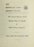 view [Report 1955] / Medical Officer of Health, Bedwellty U.D.C.