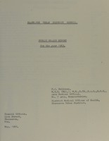 view [Report 1963] / Medical Officer of Health, Blaenavon U.D.C.