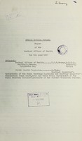 view [Report 1960] / Medical Officer of Health, Brecon Borough.