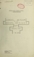 view [Report 1938] / Medical Officer of Health, Brynmawr U.D.C.