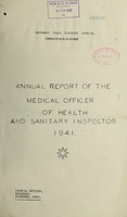 view [Report 1941] / Medical Officer of Health, Brynmawr U.D.C.