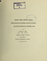 view [Report 1952] / Medical Officer of Health, Caerleon U.D.C.