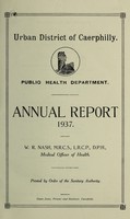 view [Report 1937] / Medical Officer of Health, Caerphilly U.D.C.