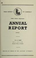 view [Report 1953] / Medical Officer of Health, Caerphilly U.D.C.