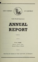 view [Report 1954] / Medical Officer of Health, Caerphilly U.D.C.