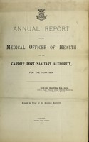 view [Report 1904] / Medical Officer of Health, Cardiff Port Sanitary Authority.