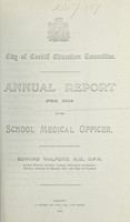 view [Report 1918] / School Medical Officer of Health, Cardiff County Borough & Port.