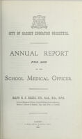 view [Report 1923] / School Medical Officer of Health, Cardiff County Borough & Port.