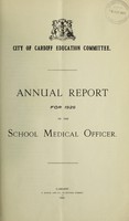 view [Report 1926] / School Medical Officer of Health, Cardiff County Borough & Port.