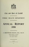 view [Report 1950] / Medical Officer of Health, Cardiff County Borough & Port.