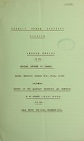 view [Report 1951] / Medical Officer of Health, Ceiriog R.D.C.