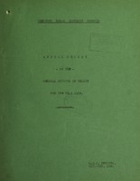 view [Report 1954] / Medical Officer of Health, Chepstow R.D.C.