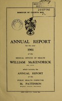 view [Report 1961] / Medical Officer of Health, Colwyn Bay Borough.