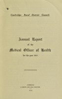 view [Report 1937] / Medical Officer of Health, Cowbridge R.D.C.