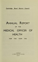 view [Report 1938] / Medical Officer of Health, Cowbridge R.D.C.