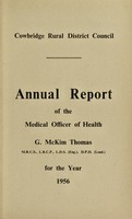 view [Report 1956] / Medical Officer of Health, Cowbridge R.D.C.