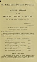 view [Report 1946] / Medical Officer of Health, Cwmbran U.D.C.