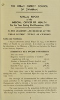 view [Report 1955] / Medical Officer of Health, Cwmbran U.D.C.