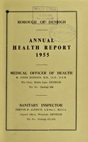 view [Report 1955] / Medical Officer of Health, Denbigh Borough.