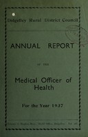 view [Report 1937] / Medical Officer of Health, Dolgellau / Dolgelley R.D.C.