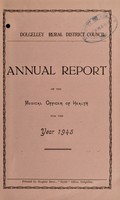 view [Report 1945] / Medical Officer of Health, Dolgellau / Dolgelley R.D.C.