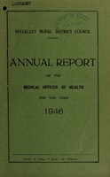 view [Report 1946] / Medical Officer of Health, Dolgellau / Dolgelley R.D.C.