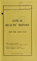 view [Report 1948] / Medical Officer of Health, Dolgellau / Dolgelley R.D.C.