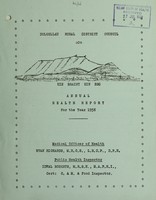 view [Report 1958] / Medical Officer of Health, Dolgellau / Dolgelley R.D.C.